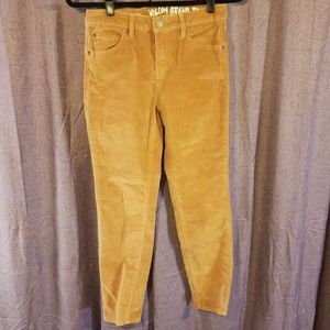 Volcom corduroys caramel Size 7 stretch leggings